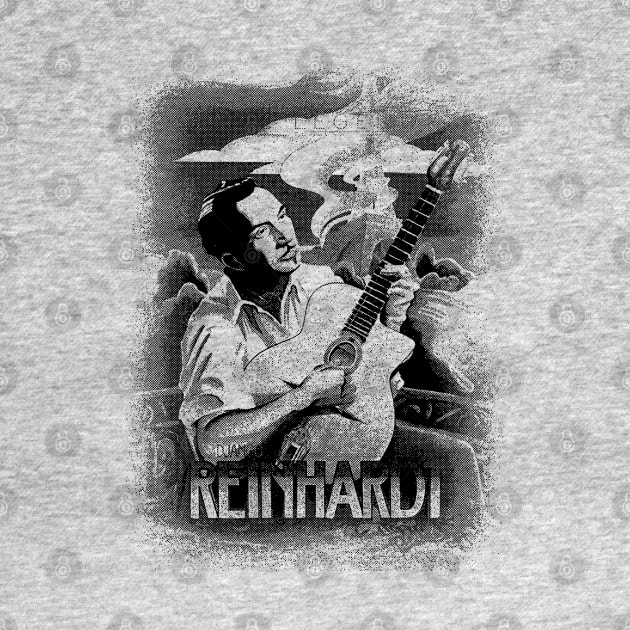 Django Reinhardt(Jazz guitarist and composer) by Parody Merch